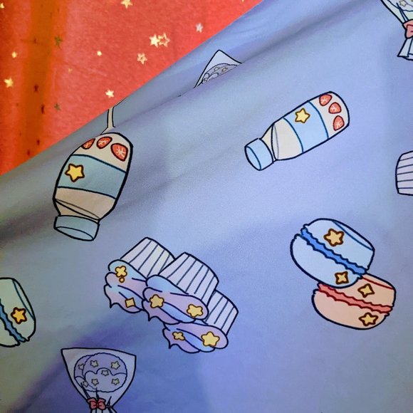 ROMWE Kawaii Cartoon Print Overall Dress - Picture 4 of 13